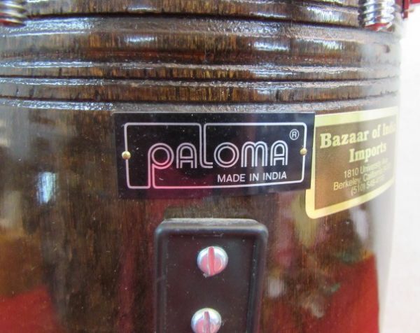 DOUBLE HEAD DHOLAK  DRUM BY PALOMA FROM INDIA