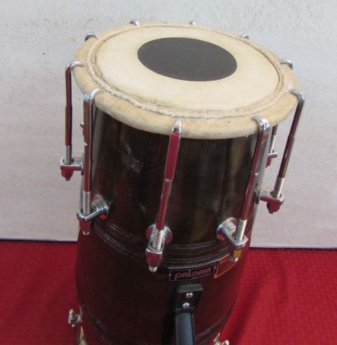 DOUBLE HEAD DHOLAK  DRUM BY PALOMA FROM INDIA