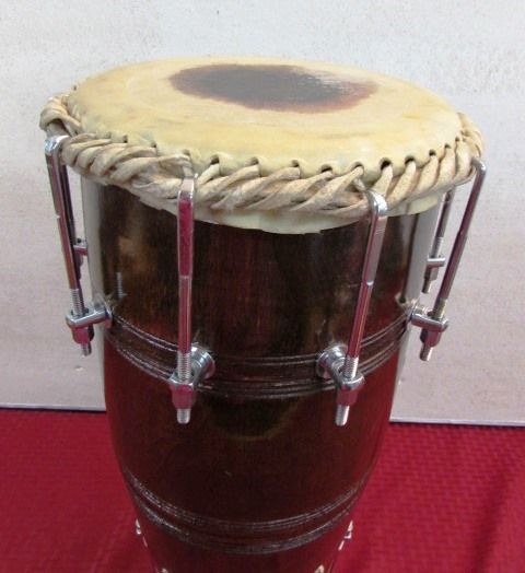 DOUBLE HEAD DHOLAK  DRUM BY PALOMA FROM INDIA