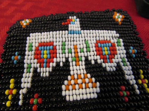 NATIVE AMERICAN - KARUK - BEADED JEWELRY