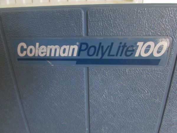 COLEMAN POLYLITE 100 ICE CHEST   BIG