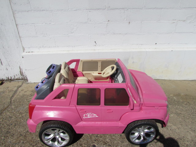 fisher price pink cadillac escalade