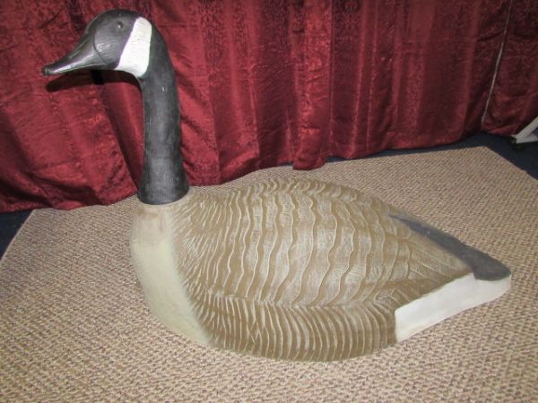 HUGE CANADIAN GEESE DECOYS!  B-52's!!