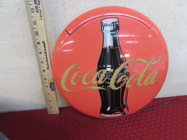 COCA-COLA BLINKING DISH PHONE