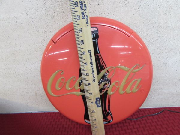 COCA-COLA BLINKING DISH PHONE