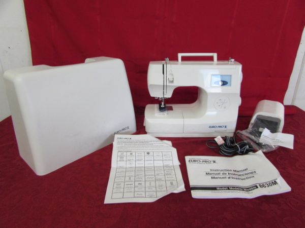 EURO PRO ELECTRONIC SEWING MACHINE