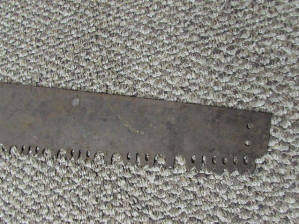 ANTIQUE TWO MAN CROSSCUT SAW