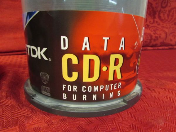 CD-R DISKS & SLIMLINE JEWEL CASES