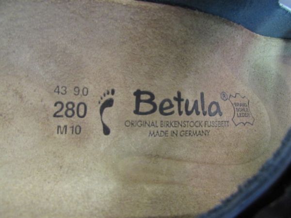 UNUSED BETULA BIRKENSTOCK SANDLES