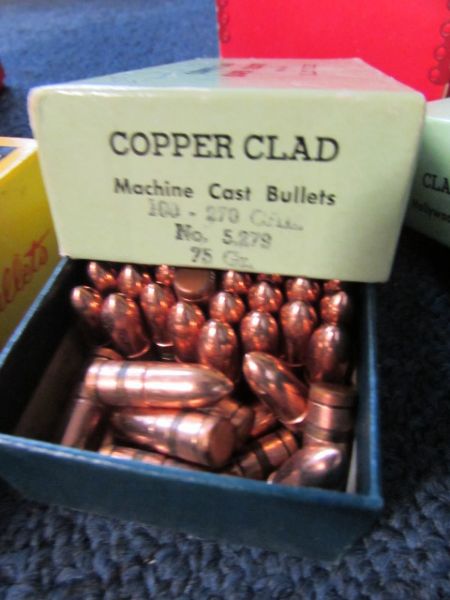 25 - 38 cal BULLETS AND CAPS FOR RELOADING