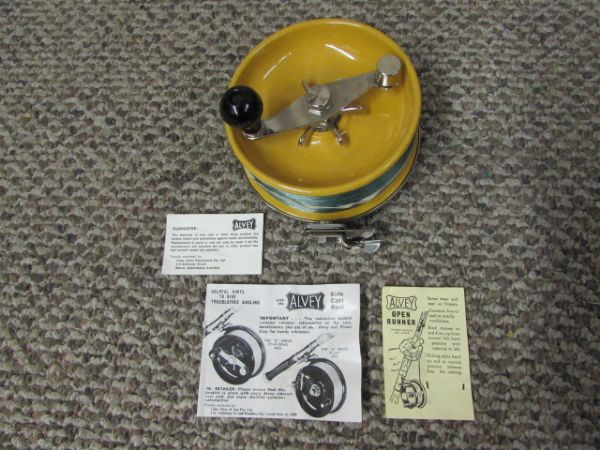 CHARLES ALVEY & SONS SURF CHAMPION REEL