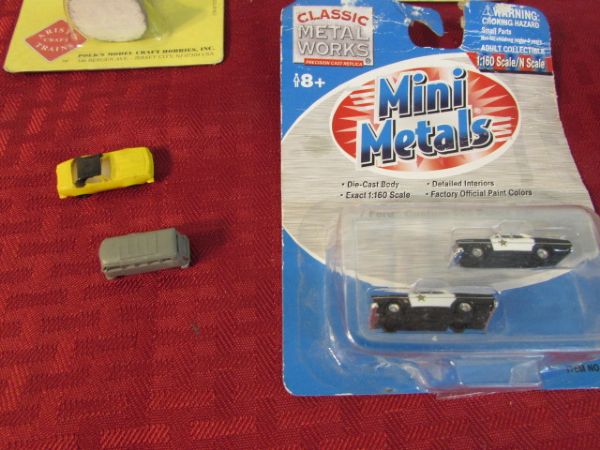 TRAIN SCENERY FIGURES