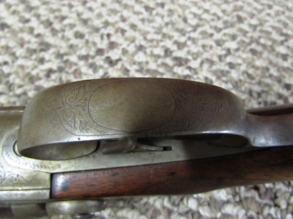 R.A. DAVIS 12 GAUGE DAMASCUS 1896 SHOTGUN  **THERE IS A RESERVE ON THIS ITEM**