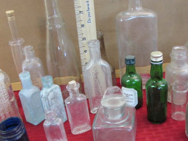 ANTIQUE & VINTAGE BOTTLES