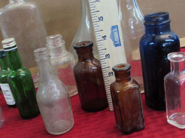 ANTIQUE & VINTAGE BOTTLES