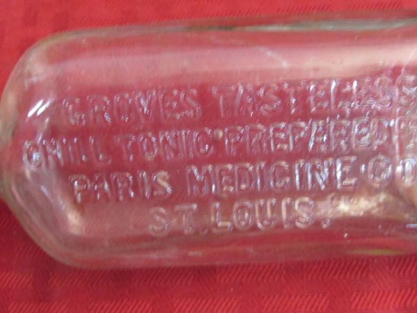 ANTIQUE & VINTAGE BOTTLES