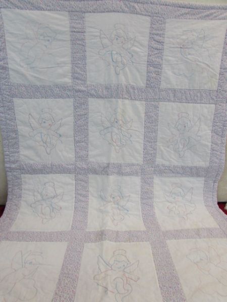 HAND MADE BABY QUILT