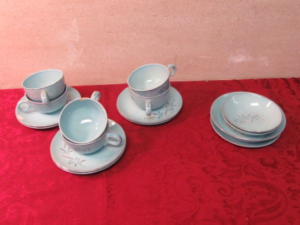 DISHWARE, MUGS & DIVIDED SERVING DISH