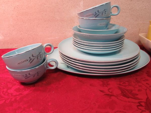 DISHWARE, MUGS & DIVIDED SERVING DISH