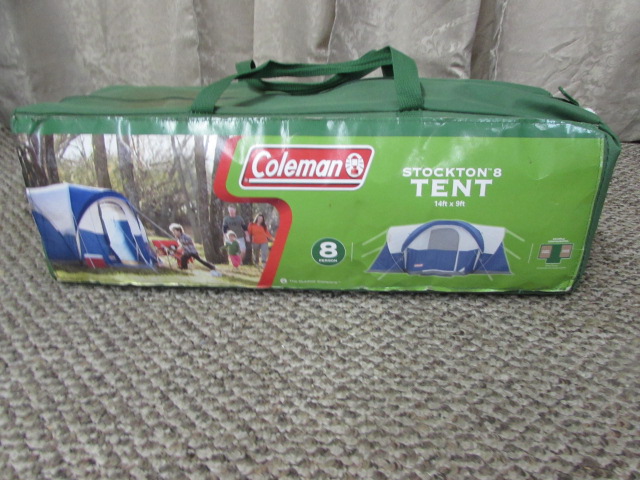 Coleman stockton shop 8 person tent