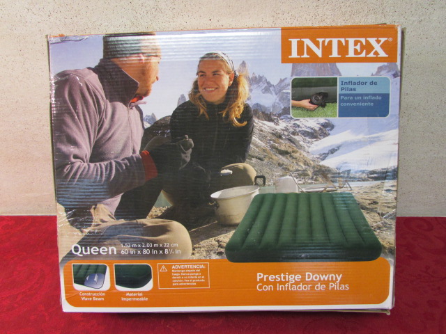 intex prestige downy queen air mattress