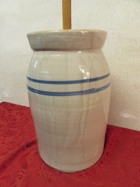 MARSHALL POTTERY BUTTER CHURN CROCK #5