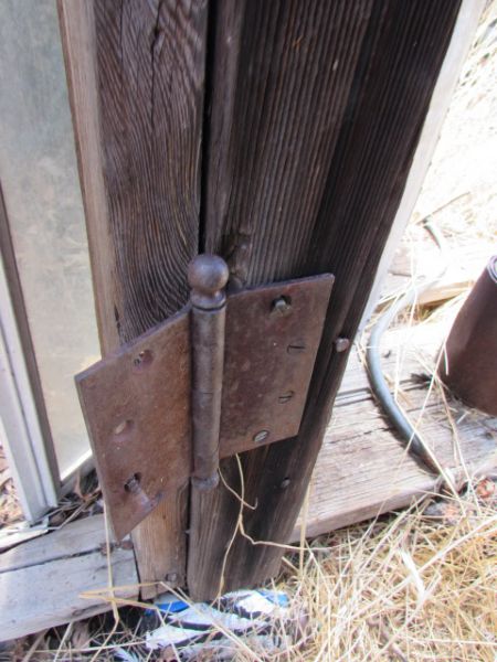 VINTAGE GALVANIZED SILO SHED