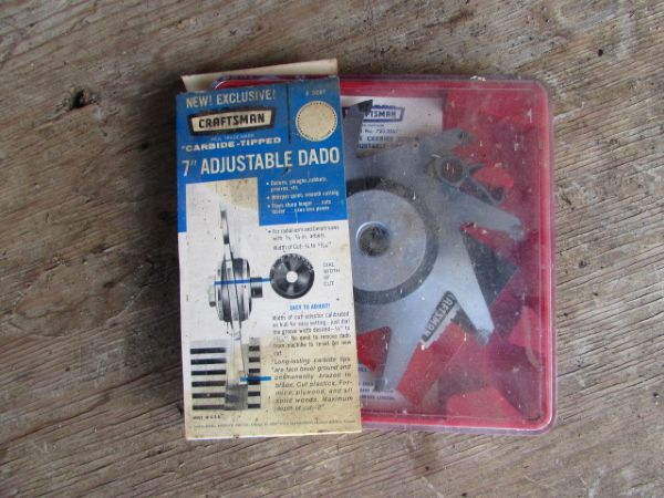 CRAFTSMAN ADJUSTABLE DADO SET