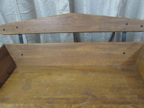 ANTIQUE BUCKBOARD/BUGGY SEAT/BENCH