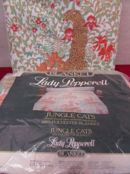 TWO LADY PEPPERELL BLANKETS