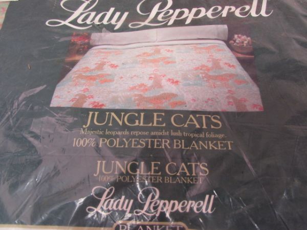 TWO LADY PEPPERELL BLANKETS