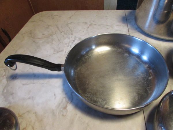 VINTAGE STAINLESS STEEL COOKWARE