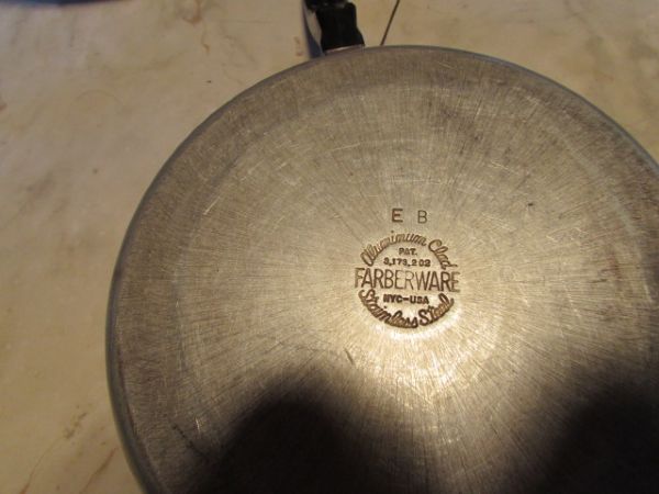 VINTAGE STAINLESS STEEL COOKWARE