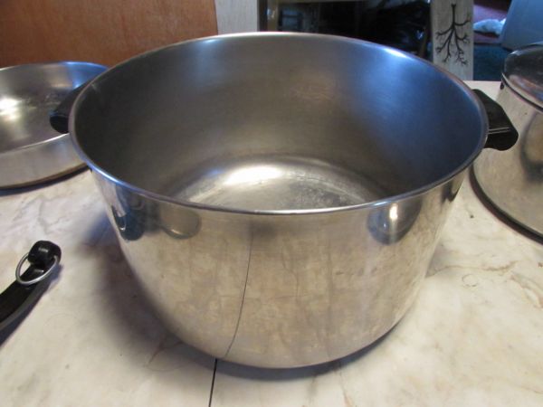 VINTAGE STAINLESS STEEL COOKWARE