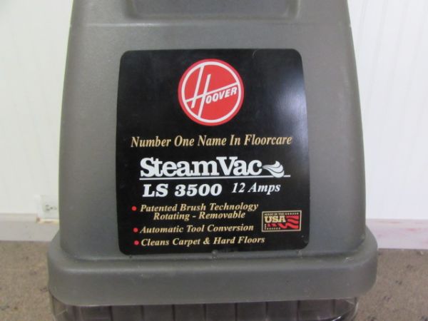 HOOVER  WET/DRY STEAM VAC