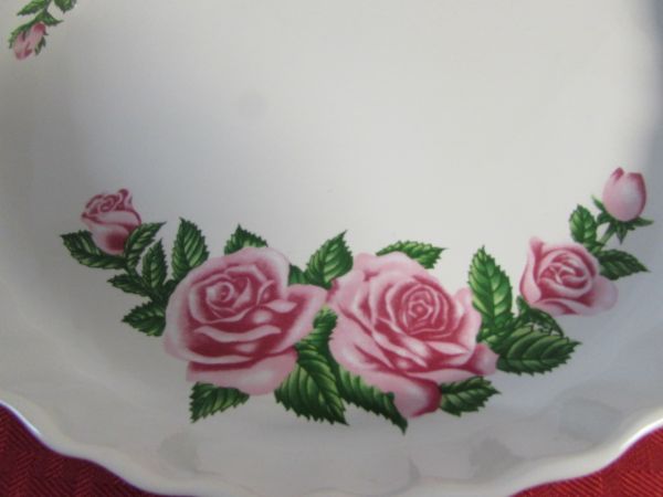 ANTIQUE RANCH FIND CHINA, CORELLE & CANDLE HOLDER