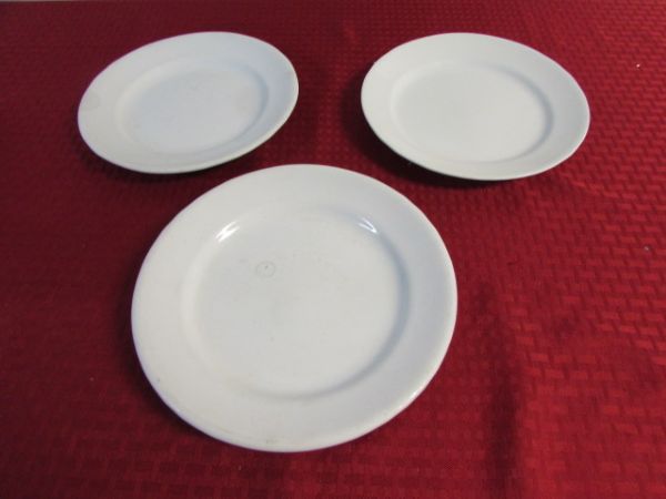 ANTIQUE RANCH FIND CHINA, CORELLE & CANDLE HOLDER