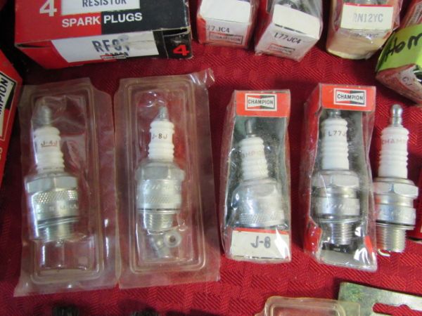 AUTOMOTIVE - WOW! SPARK PLUGS, BOTTLE JACK, KIDDE FIRE EXTINGUISHER & SO MUCH MORE!