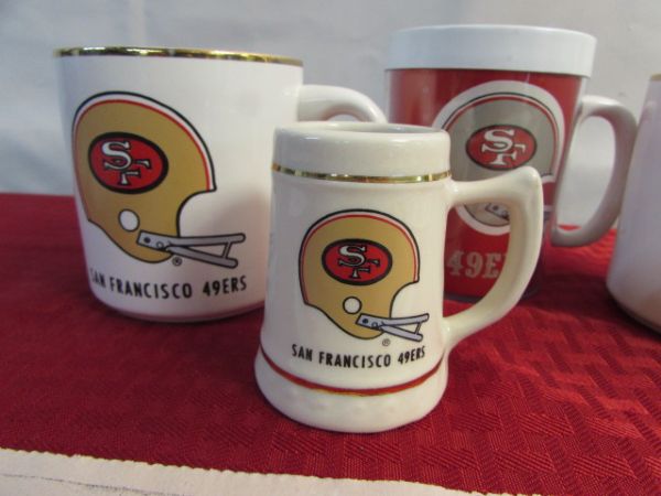 HISTORY SPECIAL! SF 49ERS GAME PAPERS FROM SUPER BOWL XIX AND SUPER BOWL XXIV.