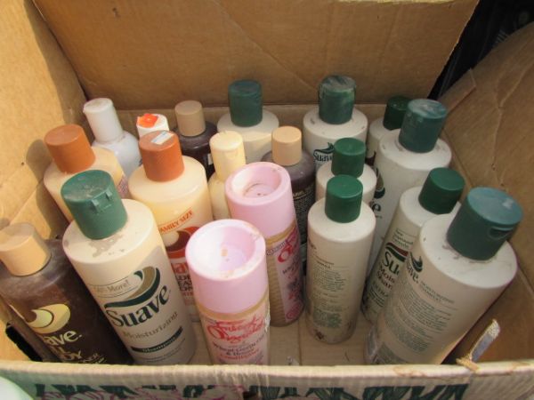 CLEANING SUPPLIES  - TWO BOXES FULL!