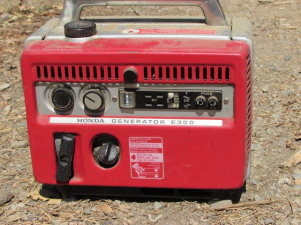 PORTABLE HONDA CAMP GENERATOR