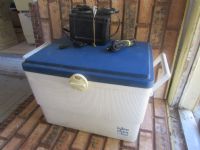 IGLOO "KOOL MADE 32" HOT OR COLD CHEST & COLEMAN CHEST