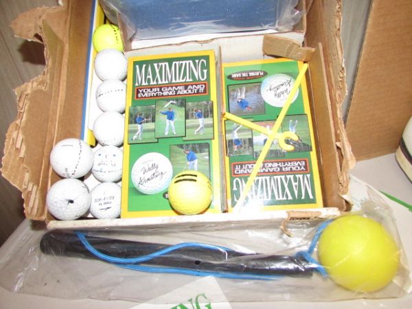 IMPROVE YOUR GOLF, LESSONS, PUTTING GREEN, TOP FLITE BALLS & MORE
