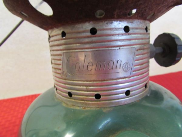 TWO VINTAGE COLEMAN LANTERNS