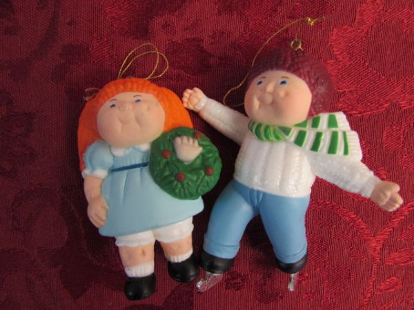 CABBAGE PATCH KID CHRISTMAS ORNAMENTS