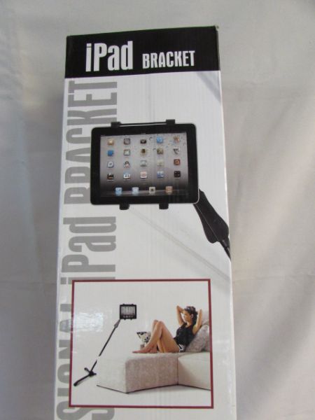 IPAD BRACKET - HOLDS YOUR IPAD SO YOU DON'T HAVE TO.