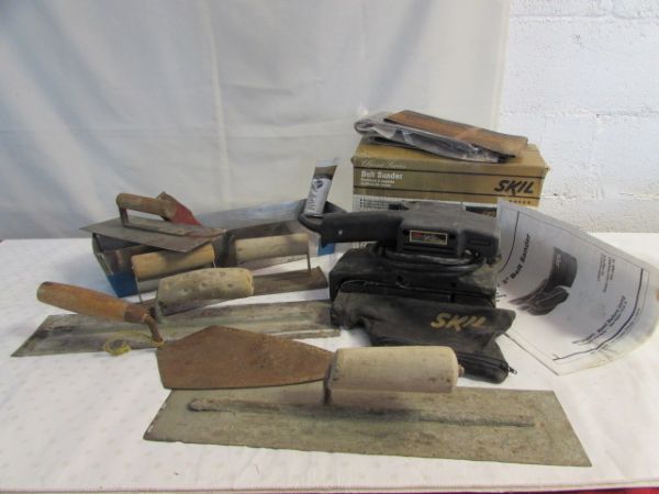 SKIL BELT SANDER & CONCRETE TOOLS 