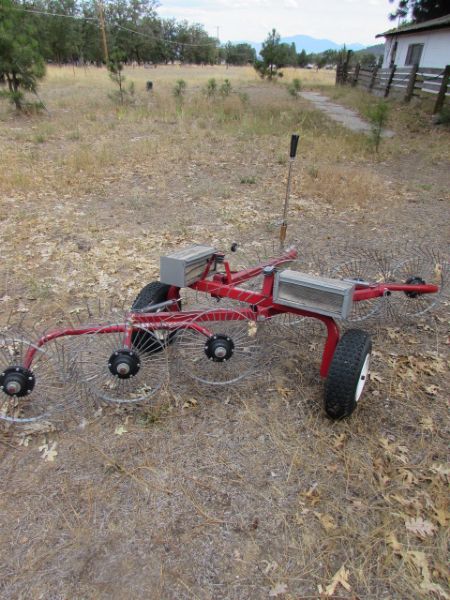 TOW  BEHIND HAY RAKE