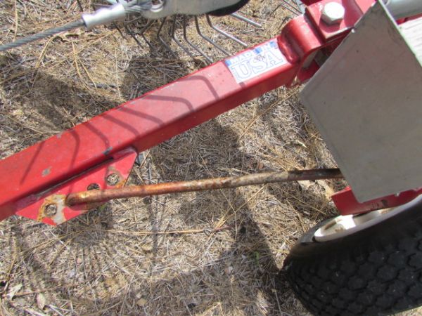 TOW  BEHIND HAY RAKE