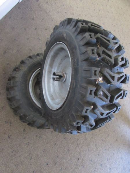 PAIR OF CARLISLE TIRES